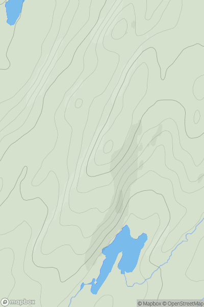 Thumbnail image for An Stuchd [Knapdale and Kintyre] showing contour plot for surrounding peak